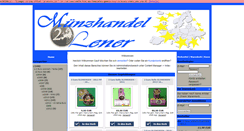 Desktop Screenshot of muenzhandel-lener.at